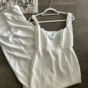 White formal Windsor dress